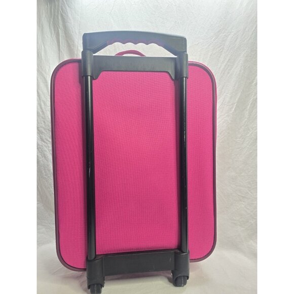 Bratz Babyz Suit Case Yasmin & Frog Pink Black Rolling Travel Bag - Picture 9 of 11